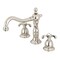 Kingston Brass KS1976TX 8" Widespread Bathroom Faucet, Polished Nickel KS1976TX - alternate 1
